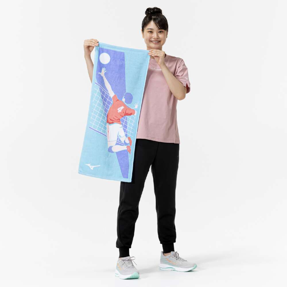 MADE IN IMABARI: CLUB ACTIVITY FACE TOWEL (VOLLEYBALL) - Accessories - Towels