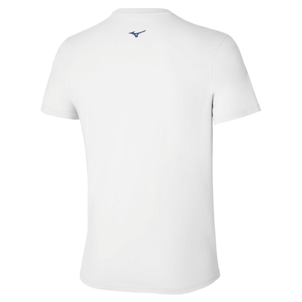 SEASONAL BLUE GRAPHIC TEE - Clothing - Tops