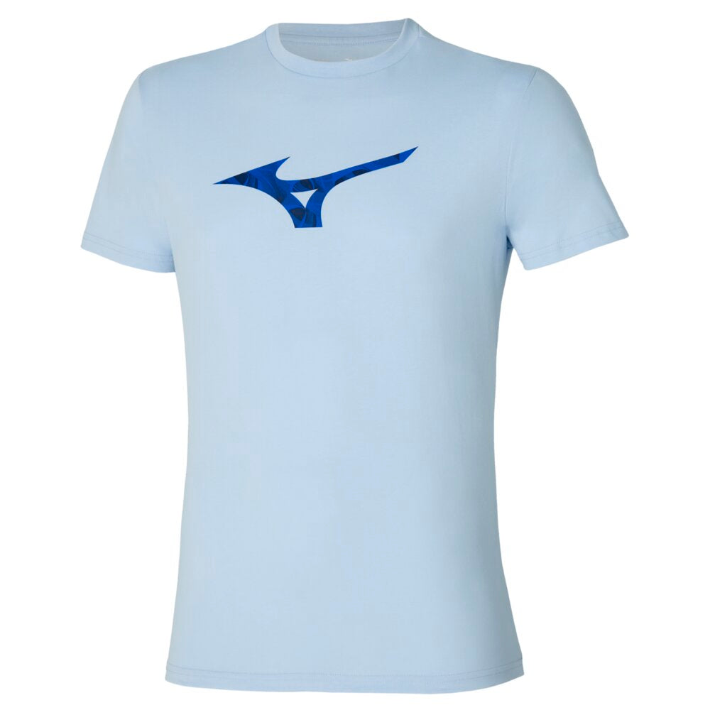 SEASONAL BLUE GRAPHIC TEE - Clothing - Tops