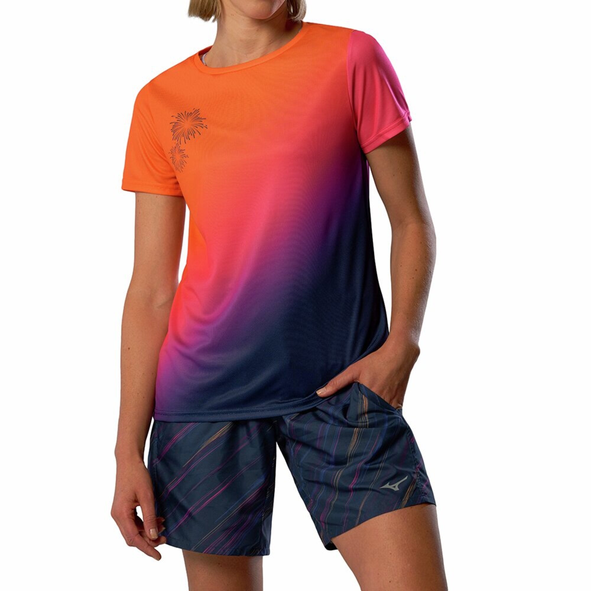 SPARKLE YOUR RUN QD TEE - Clothing - Tops
